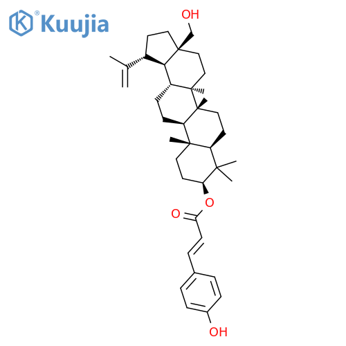 Lup-20(29)-ene-3,28-diol,3-[(2E)-3-(4-hydroxyphenyl)-2-propenoate], (3b)- structure