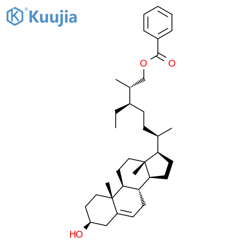 Stigmast-5-ene-3,26-diol, 26-benzoate, (3b,25S)- structure