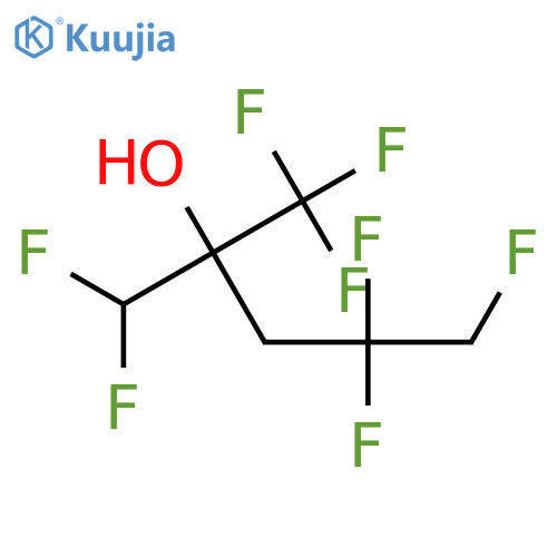 2-Pentanol, 2-(difluoromethyl)-1,1,1,4,4,5-hexafluoro- structure