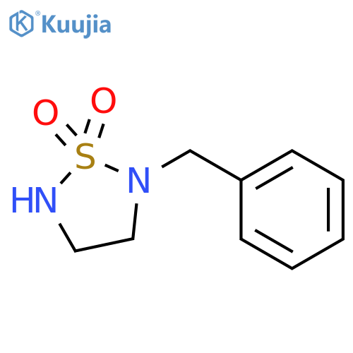 2-benzyl-1,2,5-thiadiazolidine 1,1-dioxide structure