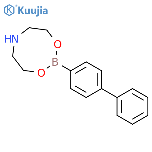 4H-1,3,6,2-Dioxazaborocine, 2-[1,1'-biphenyl]-4-yltetrahydro- structure