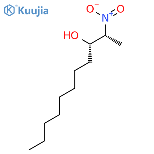 3-Undecanol, 2-nitro-, (R*,S*)- structure