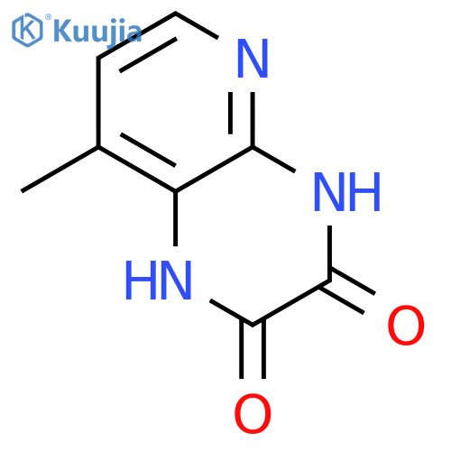 Pyrido[2,3-b]pyrazine-2,3-dione,1,4-dihydro-8-methyl- structure