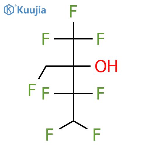 2-Butanol, 1,1,1,3,3,4,4-heptafluoro-2-(fluoromethyl)- structure
