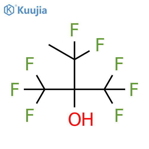 2-Butanol, 1,1,1,3,3-pentafluoro-2-(trifluoromethyl)- structure