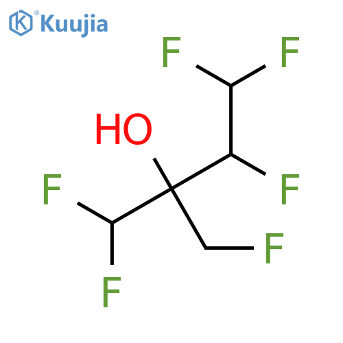 2-Butanol, 1,1,3,4,4-pentafluoro-2-(fluoromethyl)- structure