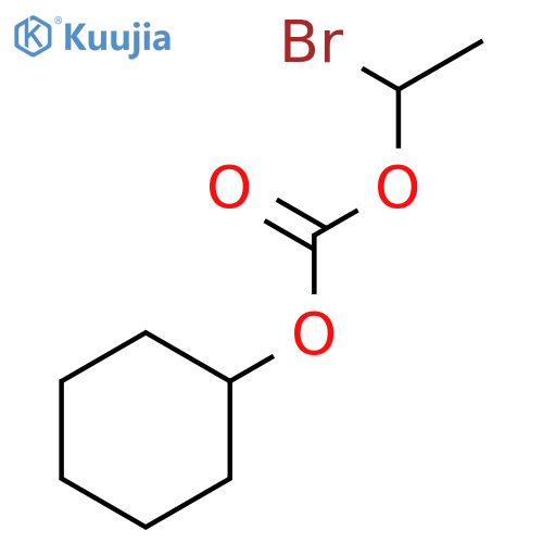 CARBONIC ACID, 1-BROMOETHYL CYCLOHEXYL ESTER structure