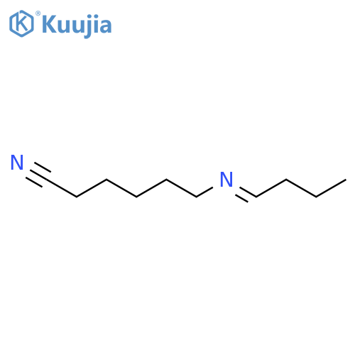 Hexanenitrile, 6-(butylideneamino)- structure