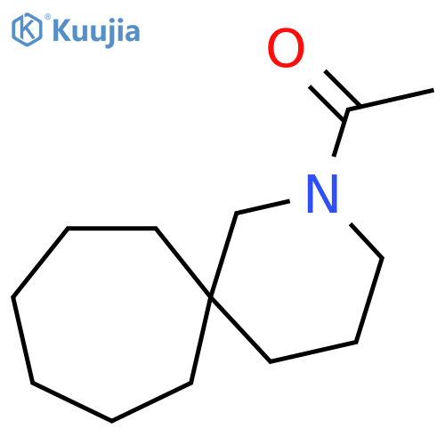 1-{2-azaspiro[5.6]dodecan-2-yl}ethan-1-one structure