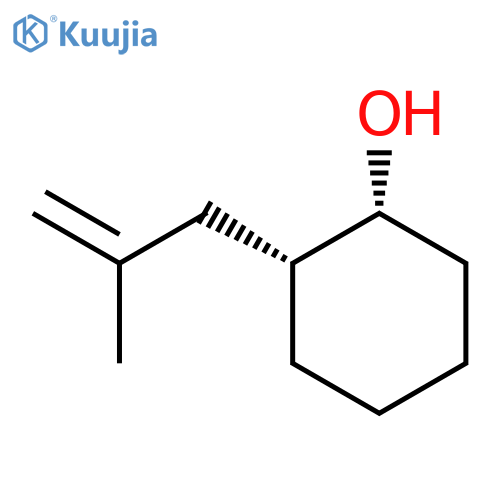 Cyclohexanol, 2-(2-methyl-2-propenyl)-, cis- structure