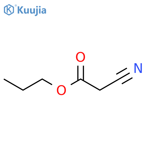 Propyl Cyanoacetate structure
