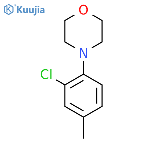4-(2-Chloro-4-methylphenyl)morpholine structure