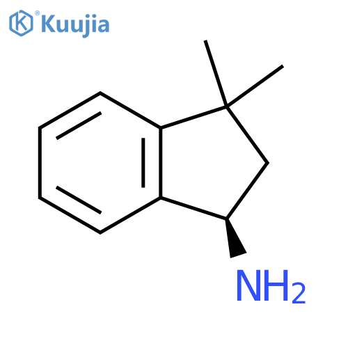 (1R)-3,3-DIMETHYL-2,3-DIHYDRO-1H-INDEN-1-AMINE structure