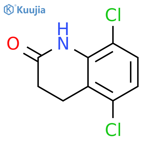 2(1H)-QUINOLINONE, 5,8-DICHLORO-3,4-DIHYDRO- structure
