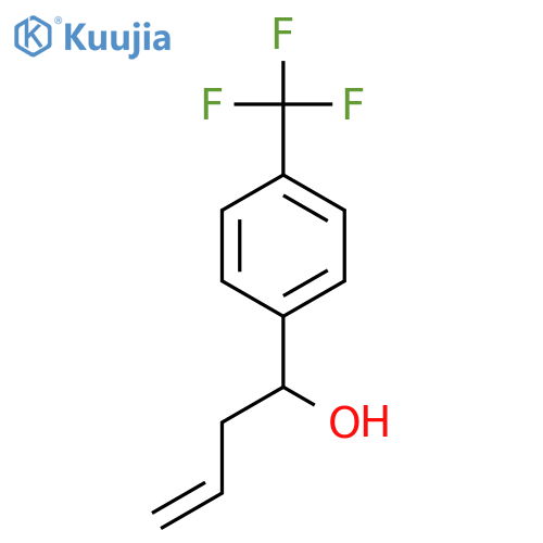 1-(4-(Trifluoromethyl)phenyl)but-3-en-1-ol structure