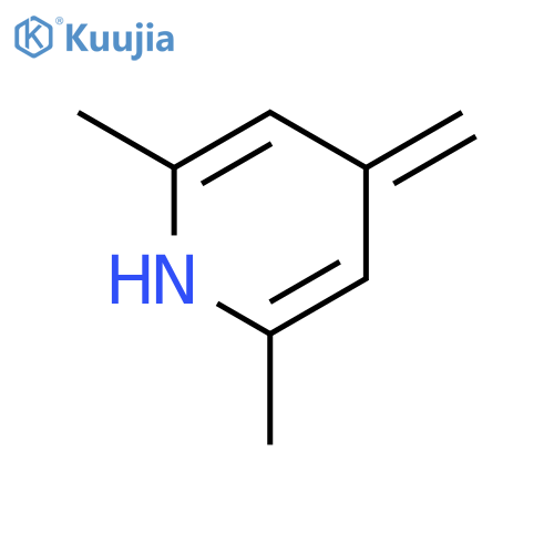 Pyridine,1,4-dihydro-2,6-dimethyl-4-methylene- structure