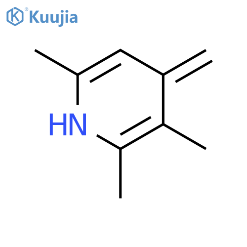 Pyridine,1,4-dihydro-2,3,6-trimethyl-4-methylene- structure
