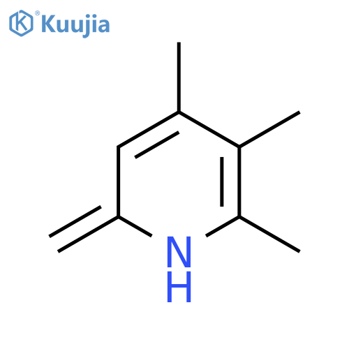 Pyridine,1,2-dihydro-4,5,6-trimethyl-2-methylene- structure