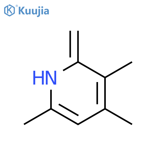 Pyridine,1,2-dihydro-3,4,6-trimethyl-2-methylene- structure