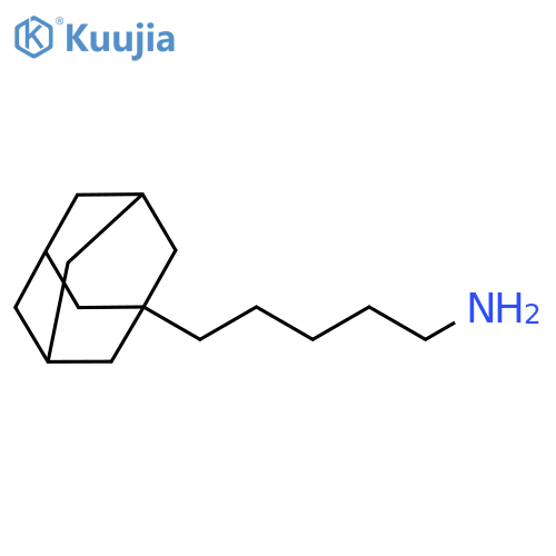 5-(adamantan-1-yl)pentan-1-amine structure