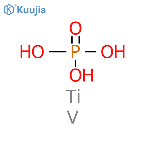 Phosphoric acid, titanium vanadium salt structure