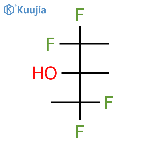 3-Pentanol, 2,2,4,4-tetrafluoro-3-methyl- structure