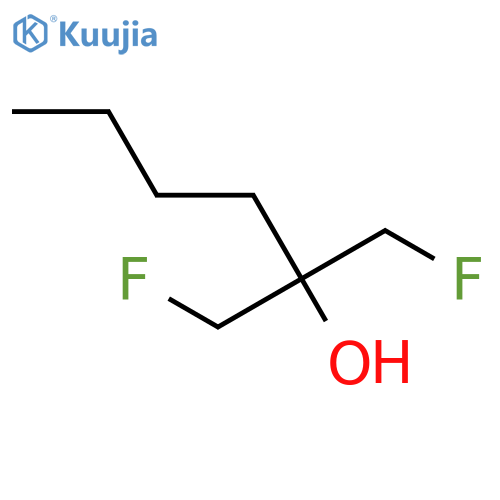 2-Hexanol, 1-fluoro-2-(fluoromethyl)- structure