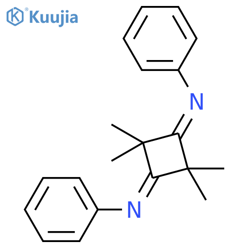 Benzenamine,N,N'-(2,2,4,4-tetramethyl-1,3-cyclobutanediylidene)bis- structure