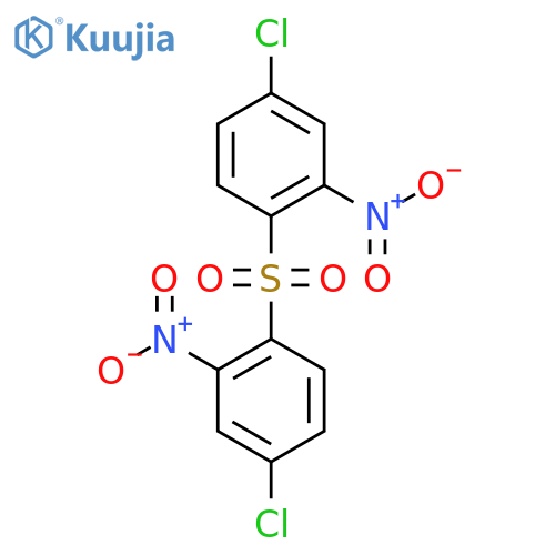 Bis-(4-chloro-2-nitro-phenyl) sulfone structure