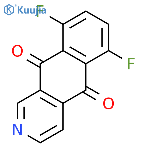 6,9-Difluorobenzo[g]isoquinoline-5,10-dione structure