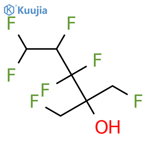 2-Pentanol, 1,3,3,4,5,5-hexafluoro-2-(fluoromethyl)- structure