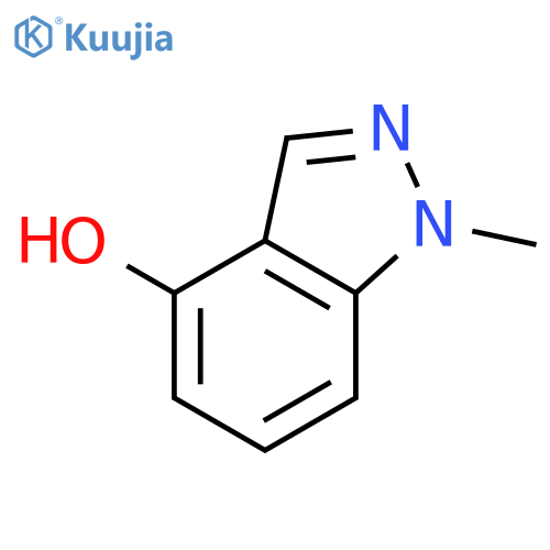 1-methylindazol-4-ol structure