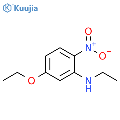 5-Ethoxy-N-ethyl-2-nitroaniline structure