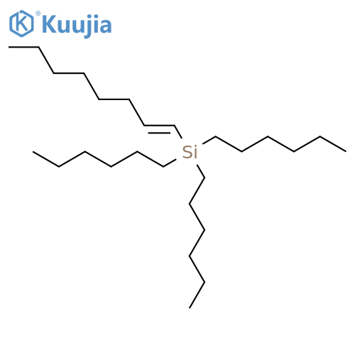 Silane, trihexyl-1-octenyl- structure