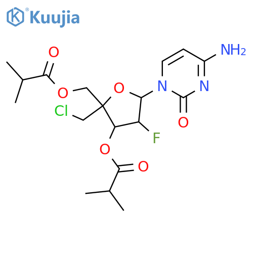 Lumicitabine structure