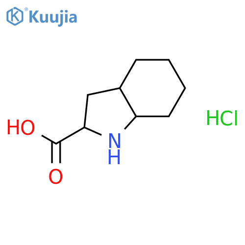(2S,3AR,7aS)-1H-octahydroindole-2-carboxylic acidHydrochloride structure