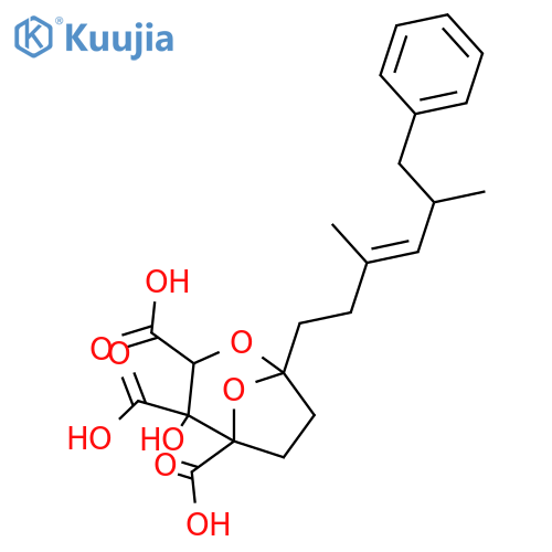 Squalestatin H2; 6,7,12-Trideoxy, Δ11-isomer structure