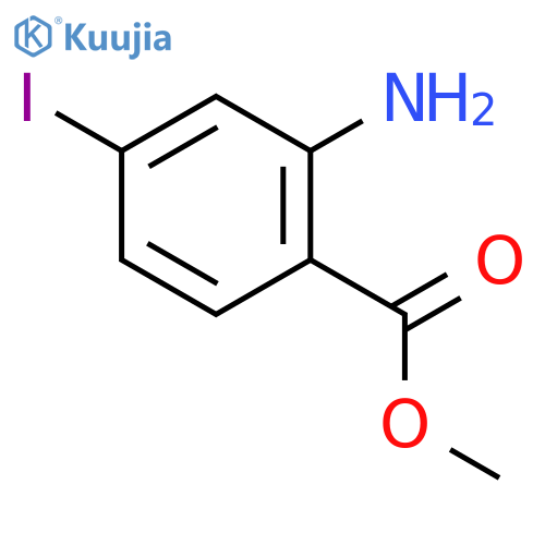 Methyl2-Amino-4-Iodobenzoate structure