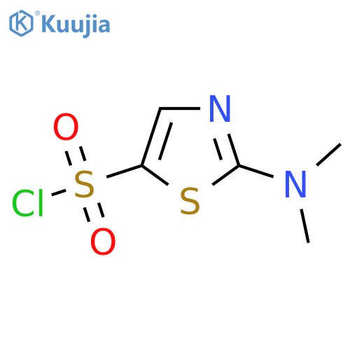 2-(dimethylamino)-1,3-thiazole-5-sulfonyl chloride structure