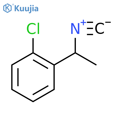 1-chloro-2-(1-isocyanoethyl)benzene structure