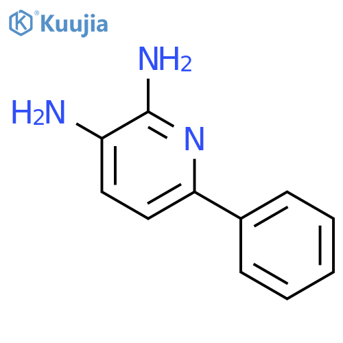 6-phenylpyridine-2,3-diamine structure