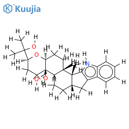 (2S,4aR,4bR,6aS,12bS,12cS,14aS)-4a-demethylpaspaline-4a-carboxylic acid structure