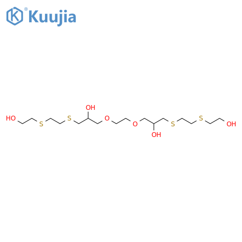 10,13-Dioxa-3,6,17,20-tetrathiadocosane-1,8,15,22-tetrol structure