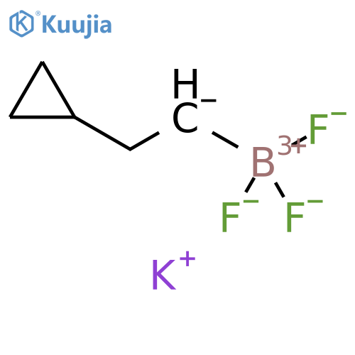 potassium (2-cyclopropylethyl)trifluoroboranuide structure