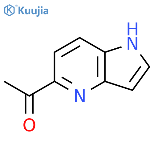 1-(1H-Pyrrolo[3,2-b]pyridin-5-yl)ethanone structure