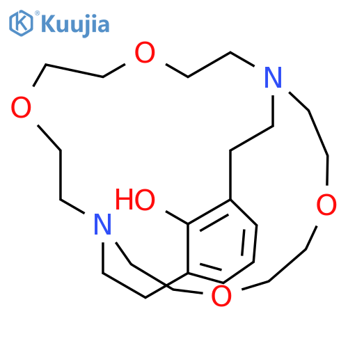 14,17,22,25-Tetraoxa-1,11-diazatricyclo[9.8.8.14,8]octacosa-4,6,8(28)-trien-28-ol structure