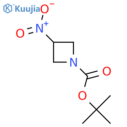 tert-Butyl 3-nitroazetidine-1-carboxylate structure