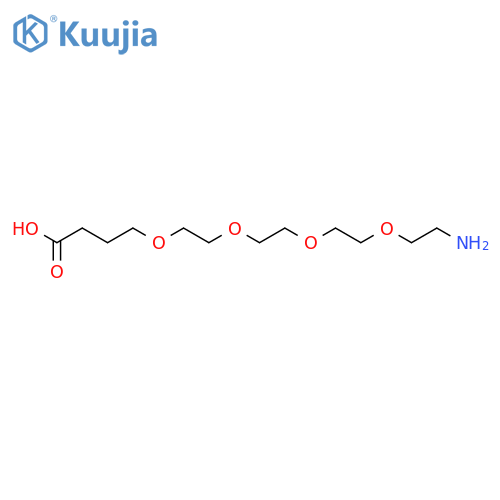 Amino-PEG4-(CH2)3CO2H structure