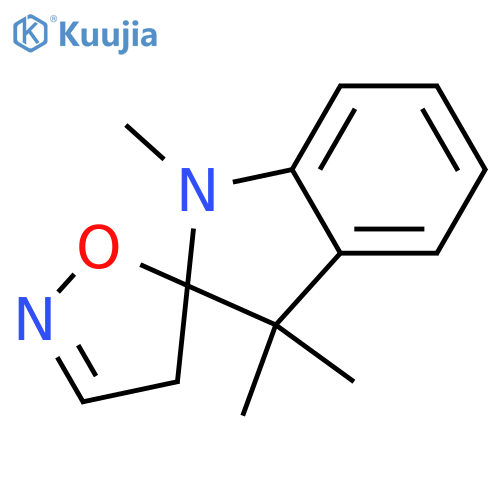 1,3-Dihydro-1,3,3-trimethylspiro(2H-indole-2,5'(4'H)-isoxazole) structure