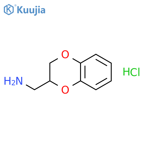 1,4-Benzodioxan-2-methanamine Hydrochloride structure